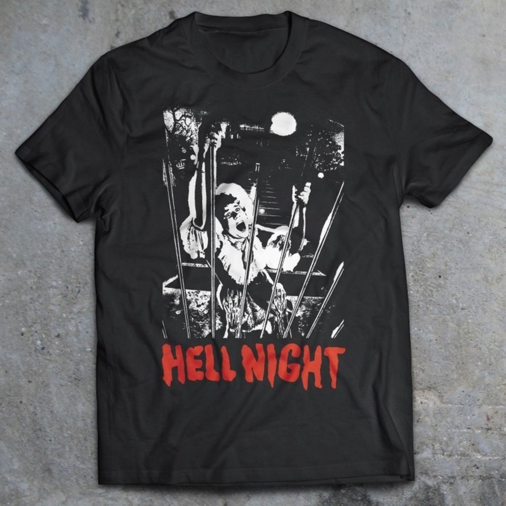 Hell Night 1981 Movie T-Shirt, 80s Horror Shirt